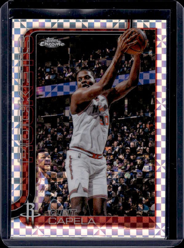 2025-26 Topps Chrome Update #94 Clint Capela X-Fractor