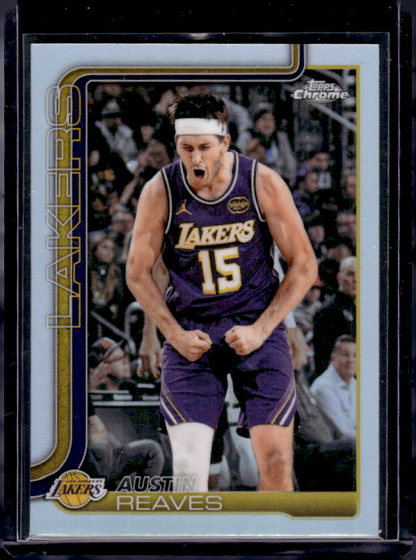 2025-26 Topps Chrome Update #54 Austin Reaves Refractor