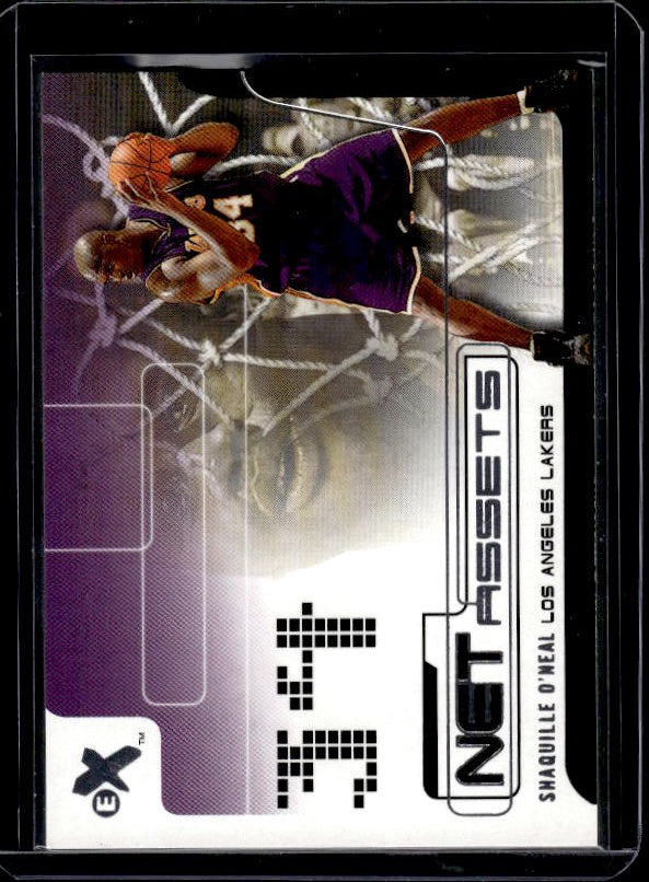 2001-02 E-X #NA 5 Shaquille O'Neal Net-Assets