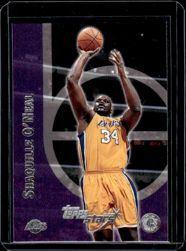 2000-01 Topps Stars #40 Shaquille O'Neal