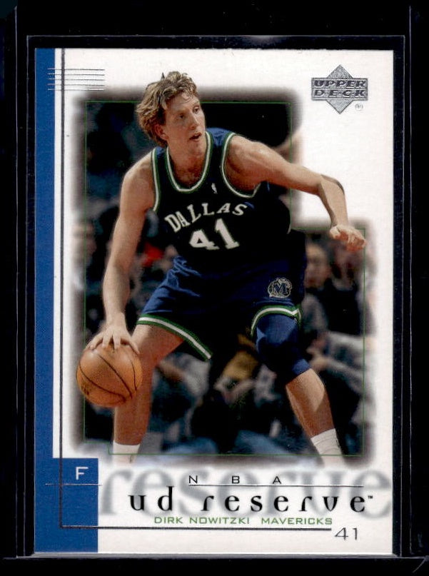 2000-01 UD Reserve #17 Dirk Nowitzki
