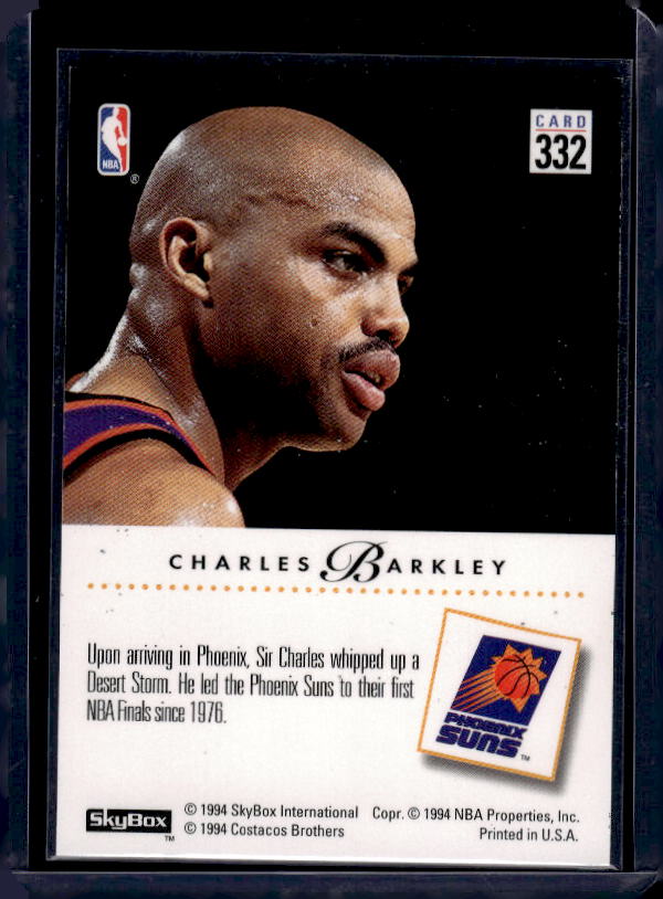 1993-94 SkyBox Premium #332 Charles Barkley