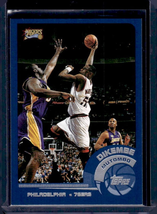 2002-03 Topps #55 Dikembe Mutombo