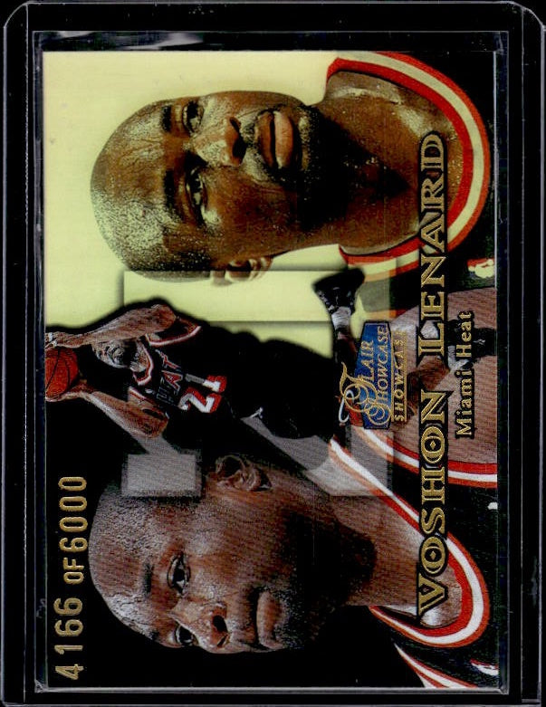 1998-99 Flair Showcase #82 Voshon Lenard Flair Showcase Row 1 #/6000