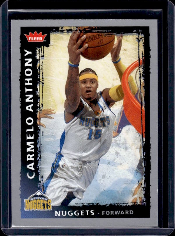 2008-09 Fleer #150 Carmelo Anthony