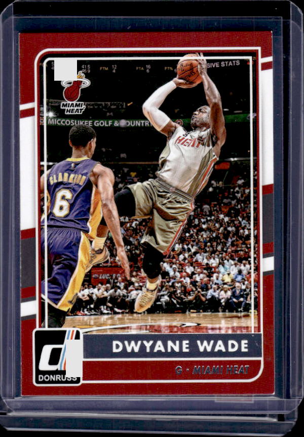 2015-16 Donruss #107 Dwyane Wade