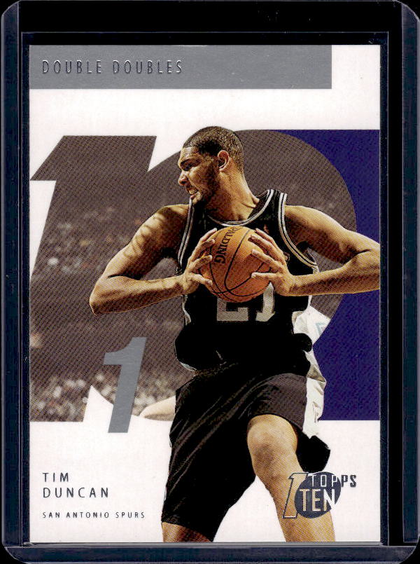 2002-03 Topps Ten #101 Tim Duncan