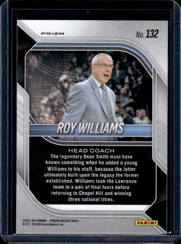 2025-26 Panini Prizm #132 Roy Williams Purple Wave Prizm