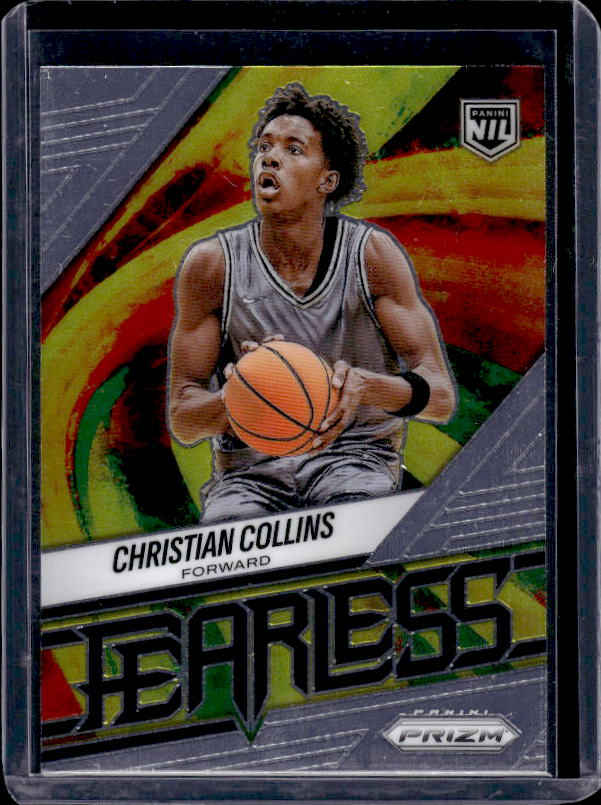 2025-26 Panini Prizm #6 Christian Collins Fearless