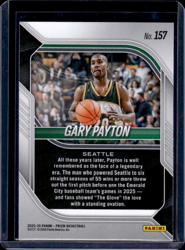 2025-26 Panini Prizm #157 Gary Payton