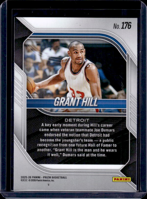 2025-26 Panini Prizm #176 Grant Hill
