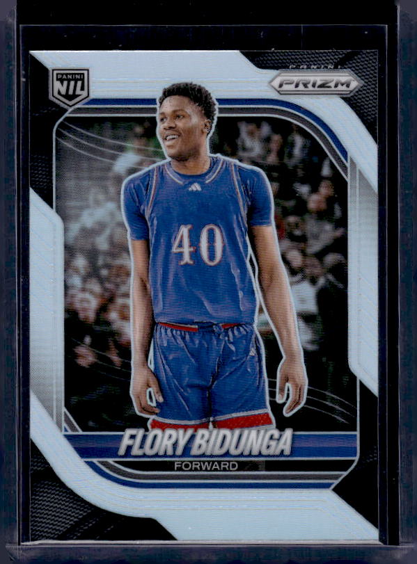2025-26 Panini Prizm #73 Flory Bidunga Silver Prizm