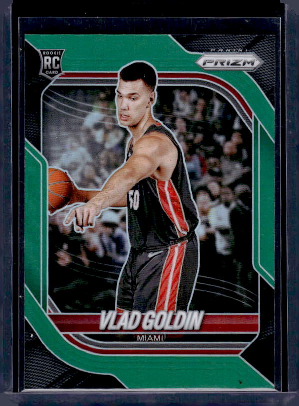 2025-26 Panini Prizm #50 Vlad Goldin Green Prizm