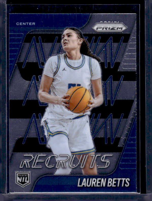 2025-26 Panini Prizm #25 Lauren Betts New Recruits