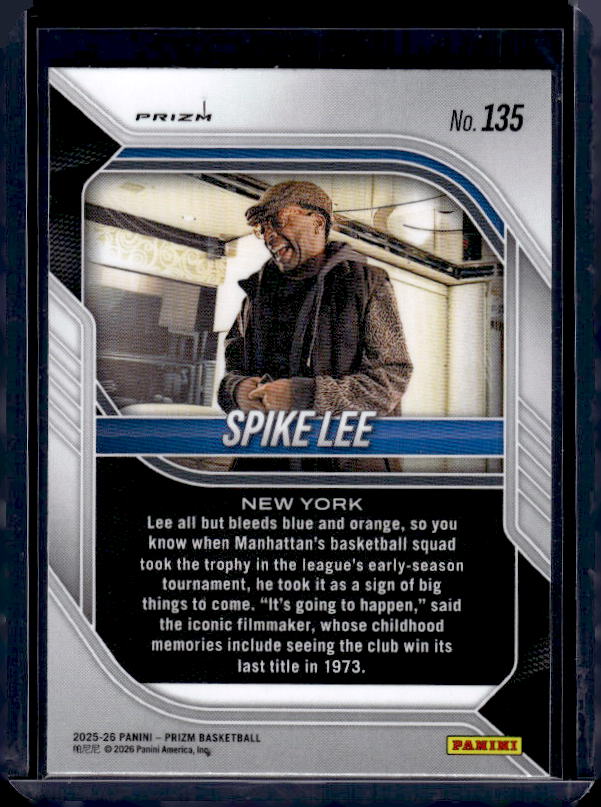 2025-26 Panini Prizm #135 Spike Lee Green Prizm