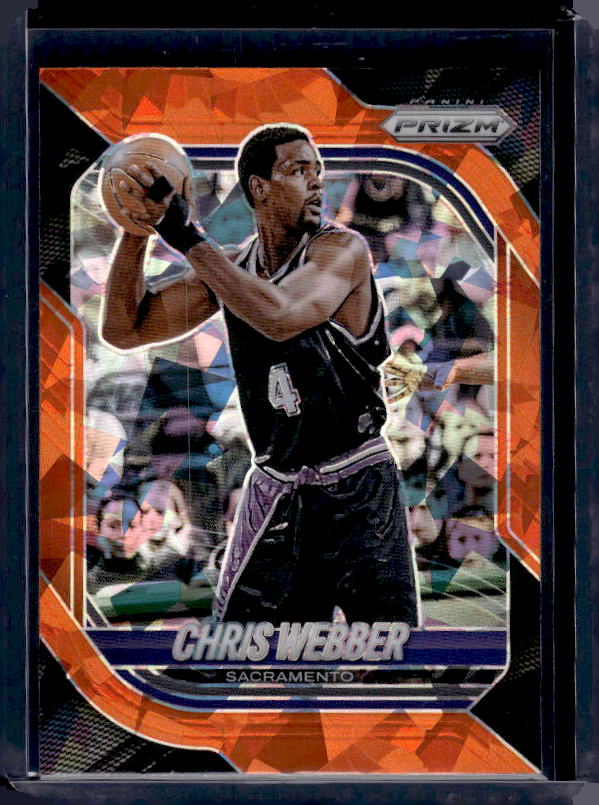 2025-26 Panini Prizm #56 Chris Webber Orange Ice Prizm