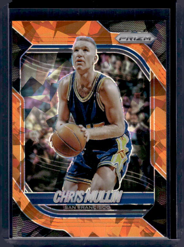 2025-26 Panini Prizm #179 Chris Mullin Orange Ice Prizm
