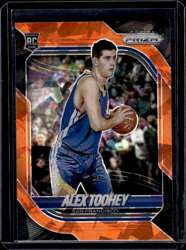 2025-26 Panini Prizm #41 Alex Toohey Orange Ice Prizm