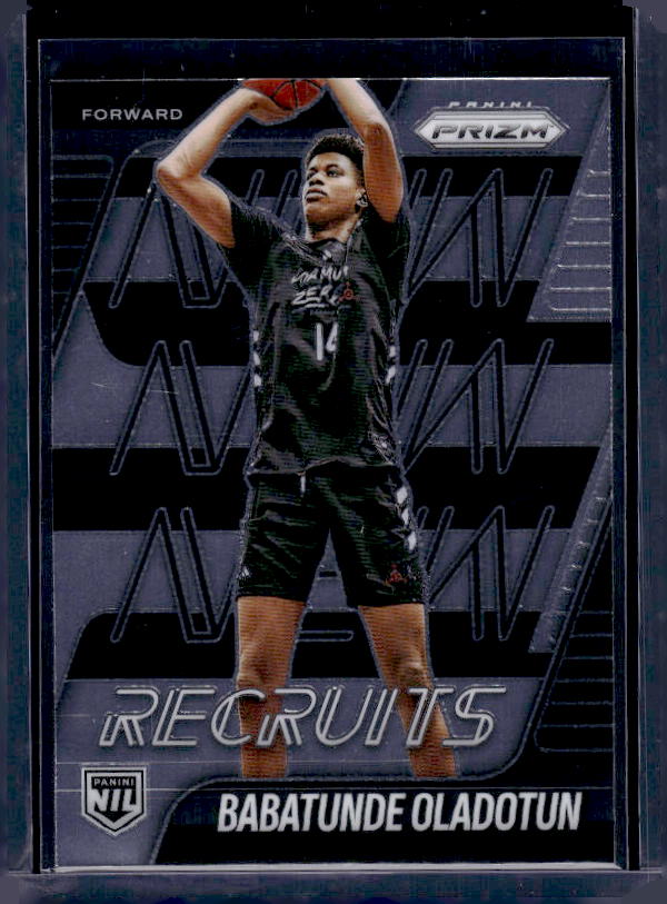 2025-26 Panini Prizm #14 Babatunde Oladotun New Recruits