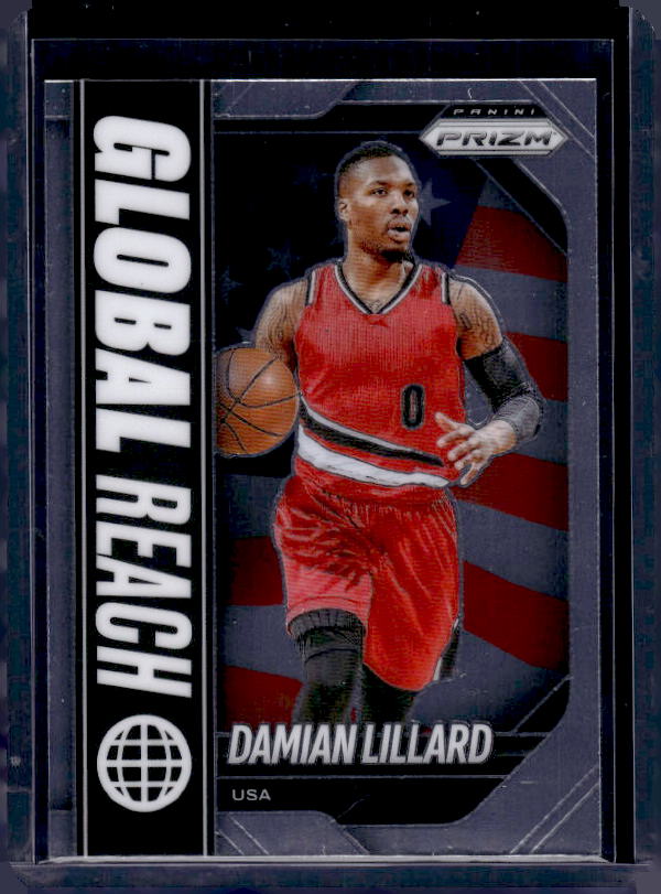 2025-26 Panini Prizm #1 Damian Lillard Global Reach