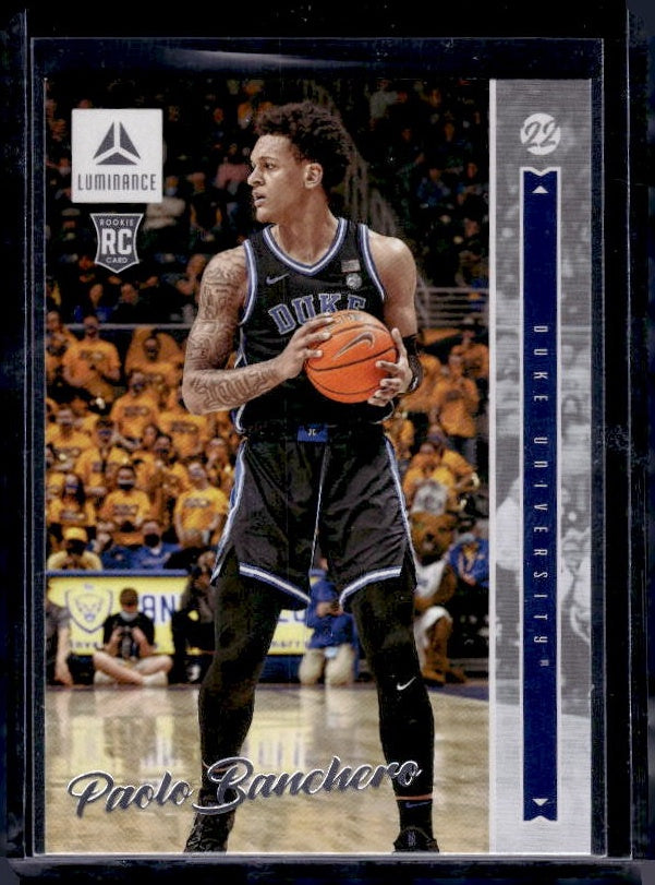 2022 Panini Chronicles Draft Picks #27 Paolo Banchero Luminance