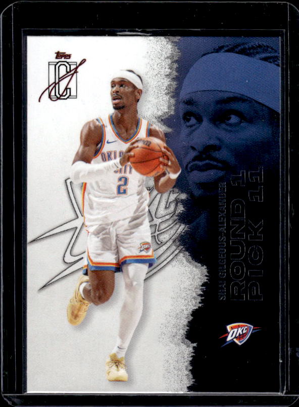 2025-26 Topps Signature Class #54 Shai Gilgeous-Alexander