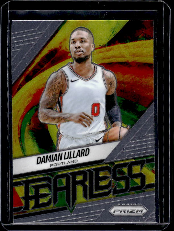 2025-26 Panini Prizm #13 Damian Lillard Fearless