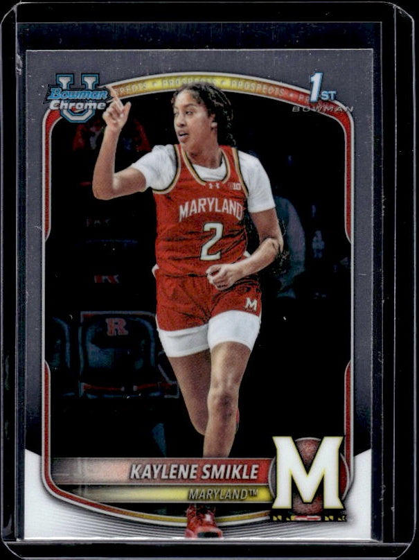 2025-26 Bowman #BCP-39 Kaylene Smikle Chrome Prospects