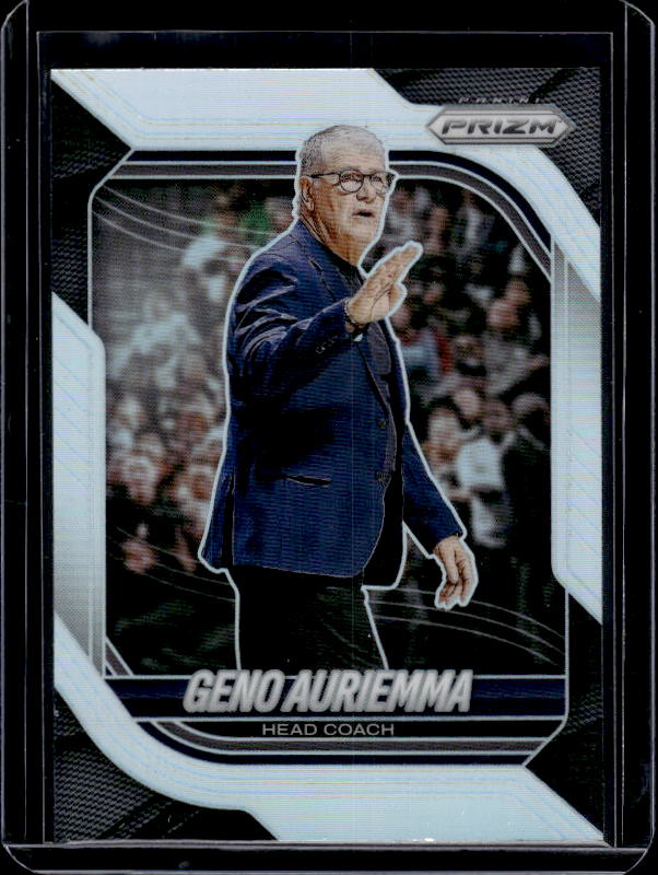 2025-26 Panini Prizm #128 Geno Auriemma Silver Prizm