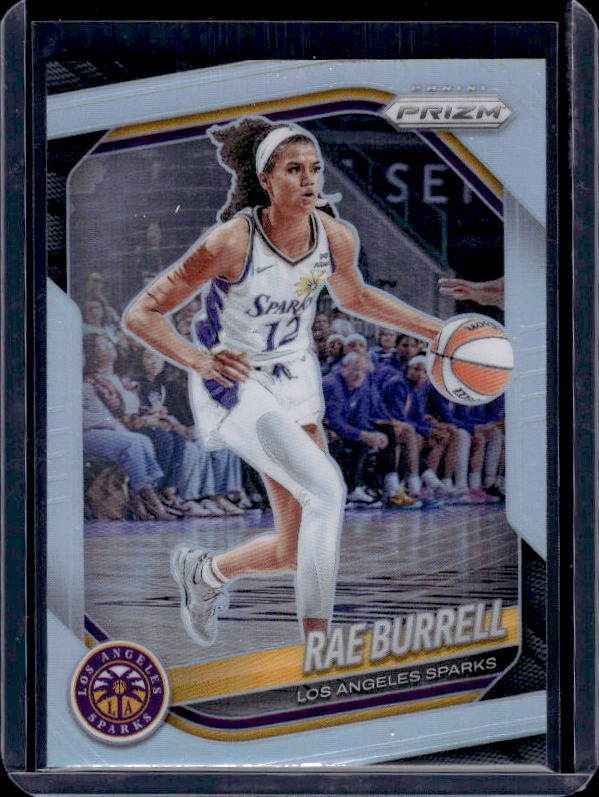 2025 Panini Prizm WNBA #25 Rae Burrell Silver Prizms