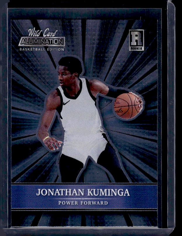 2021-22 Wild Card Alumination #ABC-4 Jonathan Kuminga