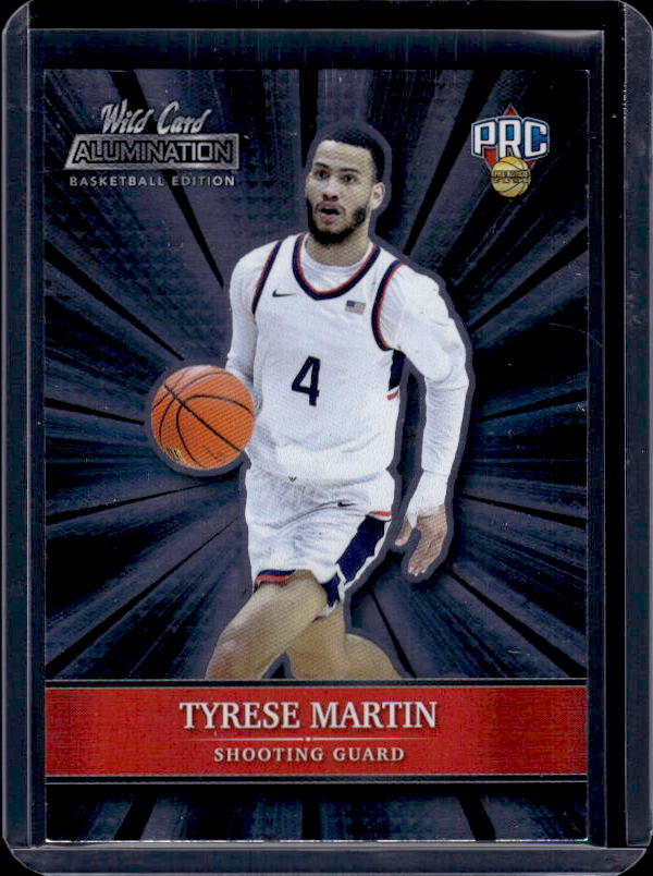 2021-22 Wild Card Alumination #ABC-75 Tyrese Martin Silver