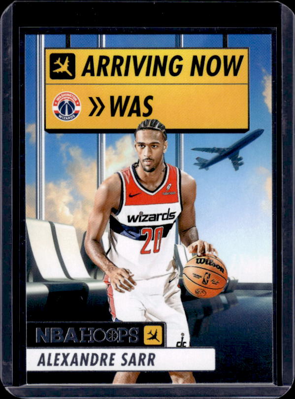 2024-25 Hoops #23 Alexandre Sarr Arriving Now