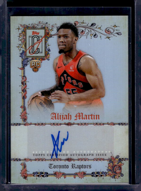 2025-26 Topps Signature Class #MS-AM Alijah Martin Manuscripts