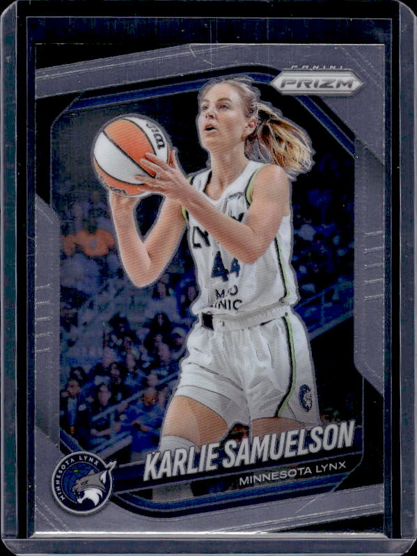 2025 Panini Prizm WNBA #102 Karlie Samuelson Silver Prizm