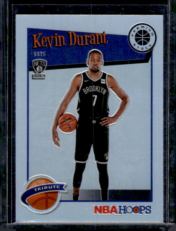 2019-20 Hoops Premium Stock #284 Kevin Durant Prizm Silver