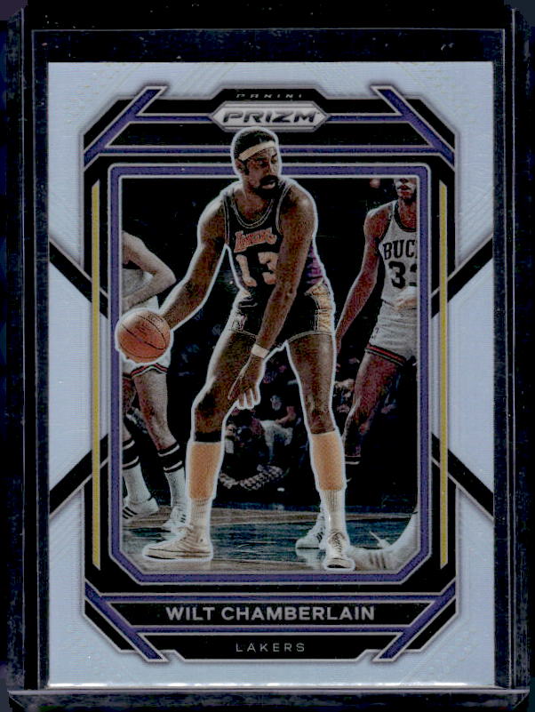 2022-23 Panini Prizm #285 Wilt Chamberlain Prizm Silver