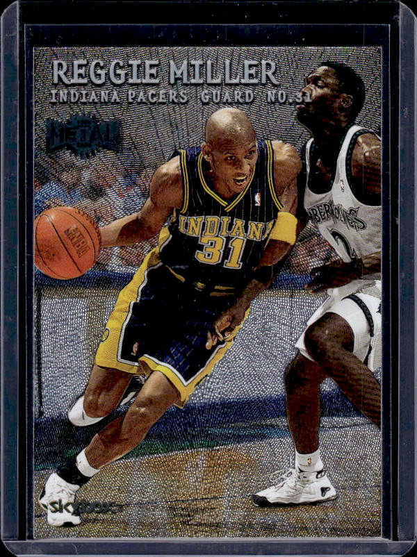1999-00 Metal #148 Reggie Miller