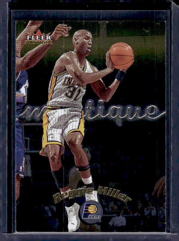 2000-01 Fleer Mystique #34 Reggie Miller
