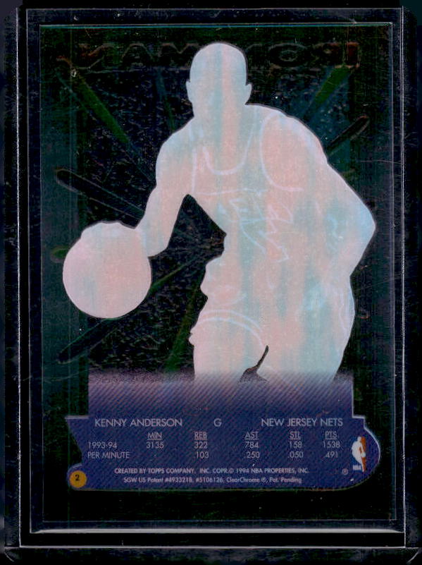 1994-95 Finest #2 Kenny Anderson Iron Men