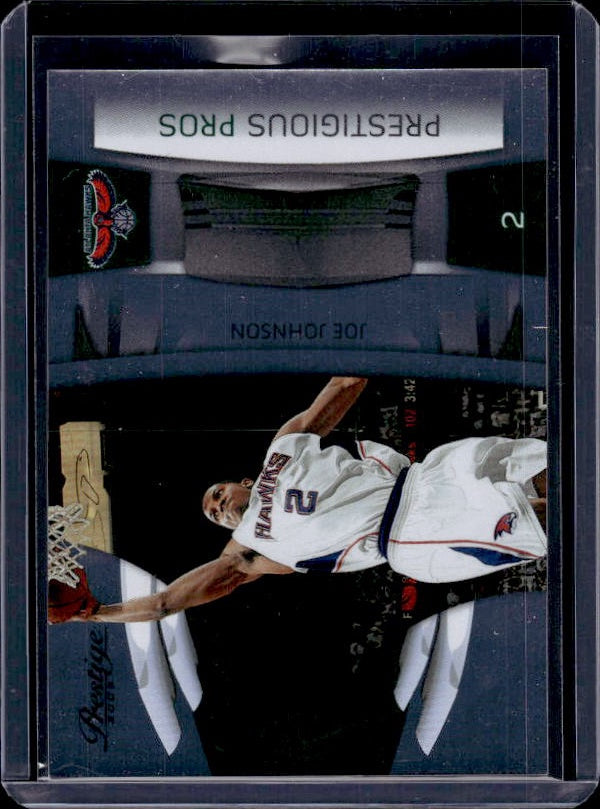 2009-10 Panini Prestige #12 Joe Johnson Prestigious Pros Green #/500