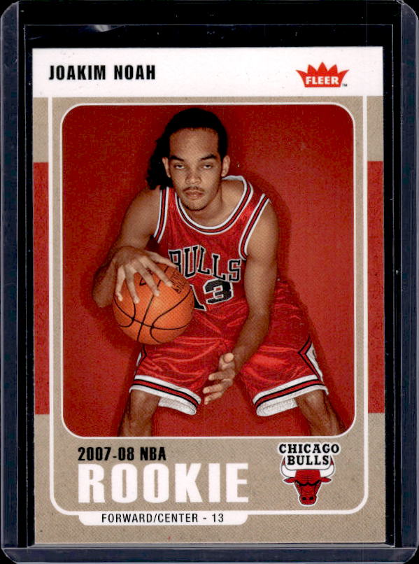 2007-08 Fleer #222 Joakim Noah