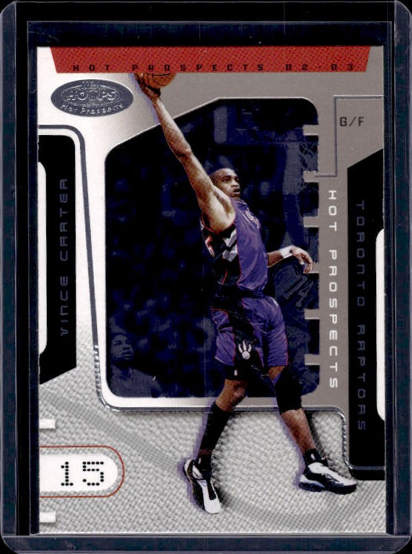 2002-03 Hoops Hot Prospects #1 Vince Carter