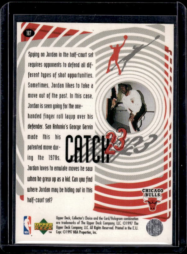 1997-98 Collector's Choice European #187 Michael Jordan