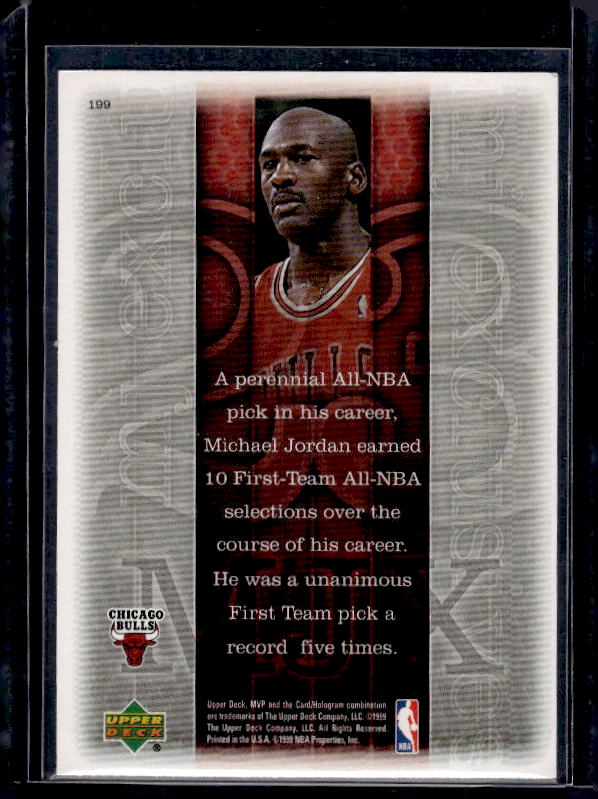 1999-00 Upper Deck MVP #199 Michael Jordan