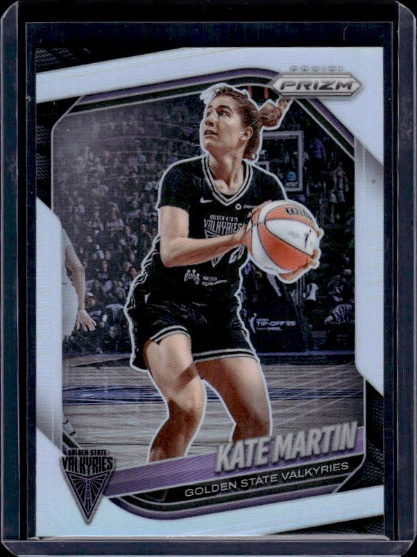 2025 Panini Prizm WNBA #97 Kate Martin Silver Prizm