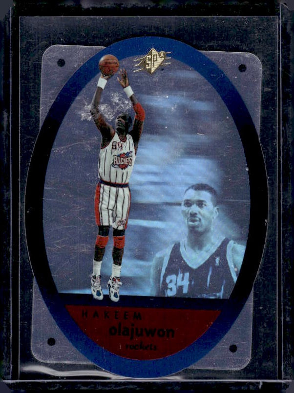 1996 SPx #19 Hakeem Olajuwon