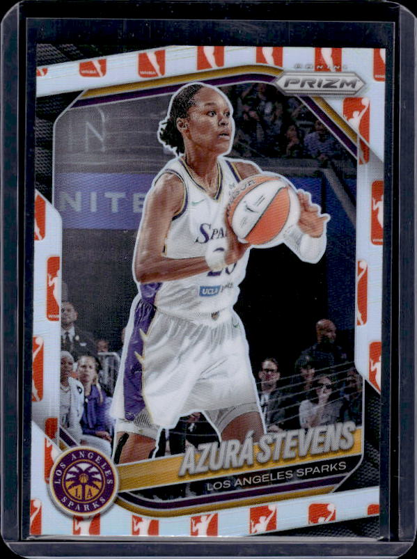 2025 Panini Prizm WNBA #64 Azura Stevens WNBA Logo Prizm