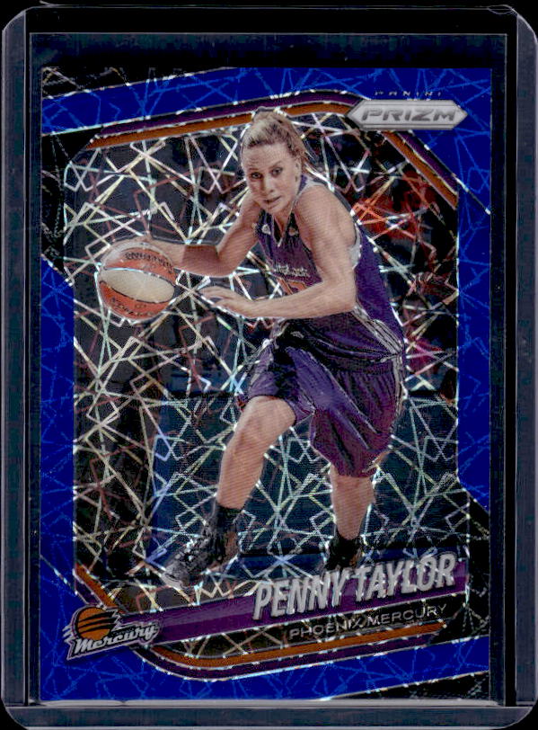 2025 Panini Prizm WNBA #30 Penny Taylor Blue Velocity Prizm