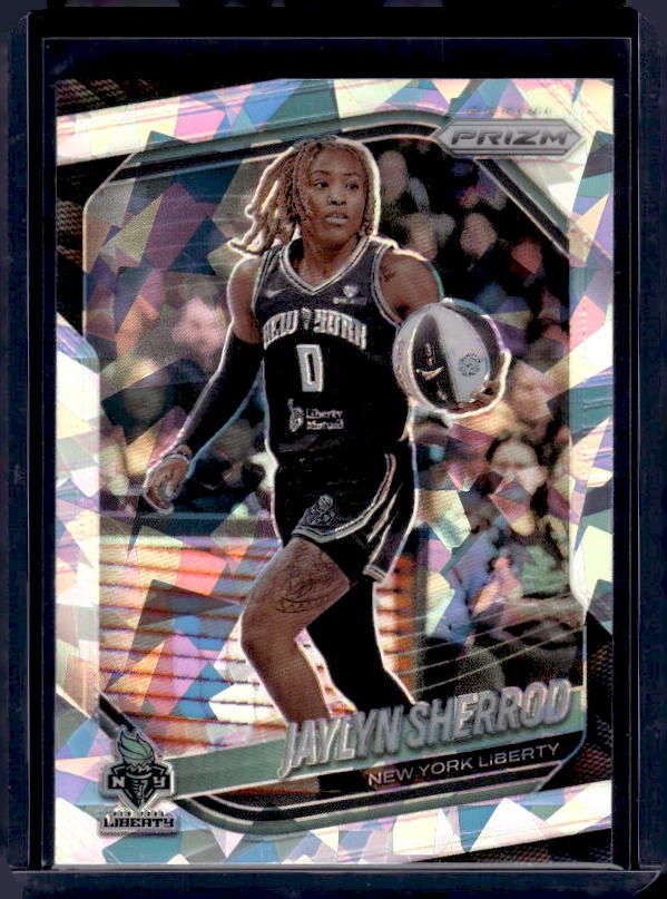 2025 Panini Prizm WNBA #93 Jaylyn Sherrod Ice Prizm